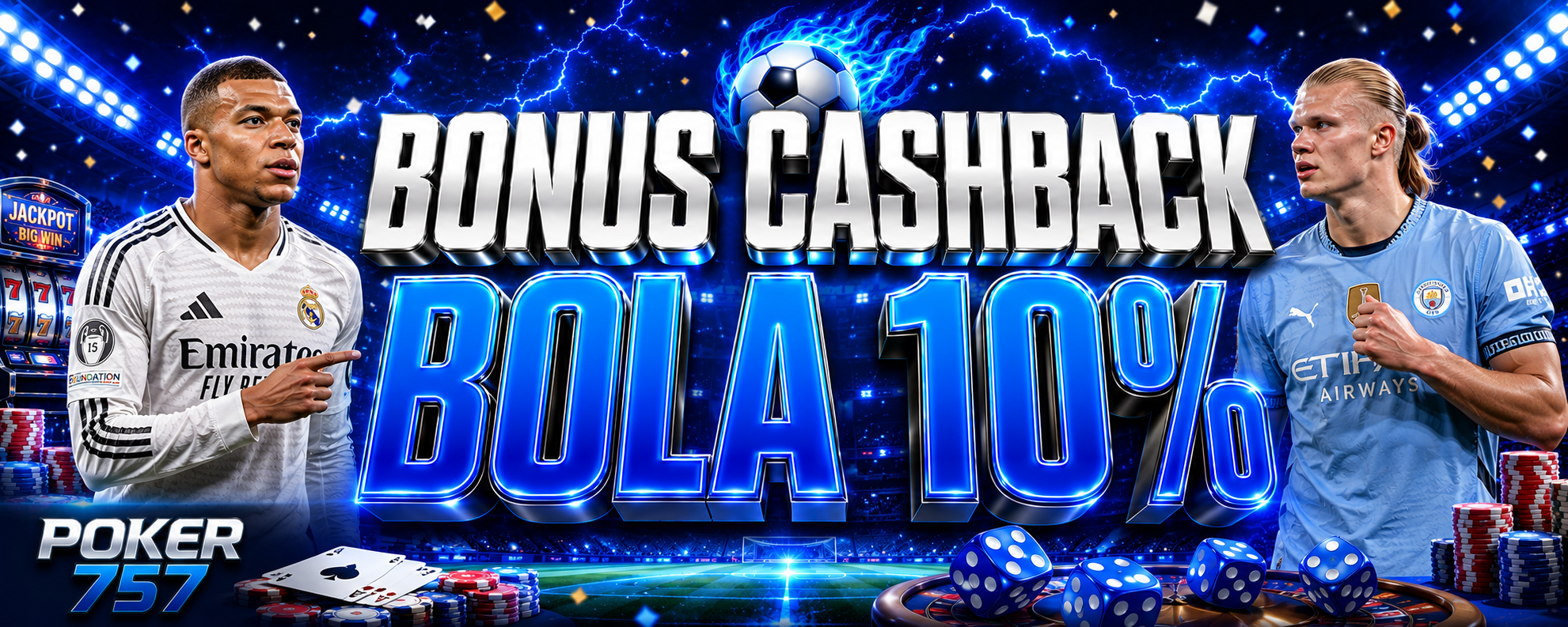 BONUS CASHBACK BOLA 10%